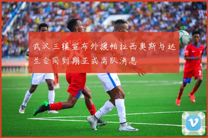 武汉三镇宣布外援帕拉西奥斯与达兰合同到期正式离队消息