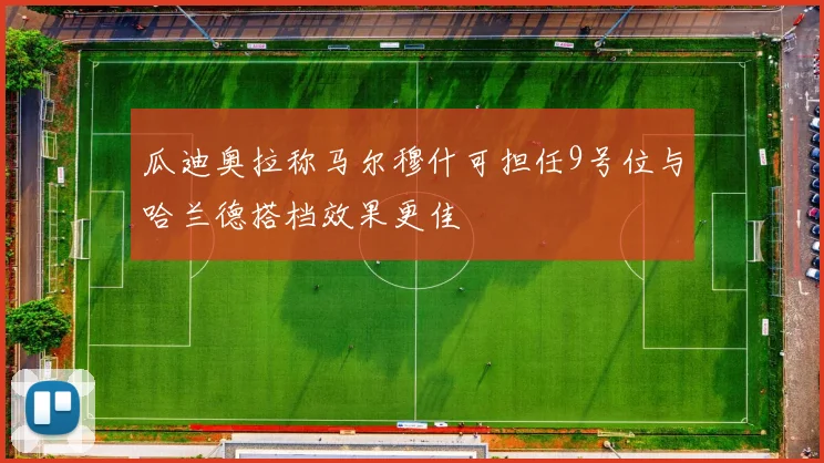 瓜迪奥拉称马尔穆什可担任9号位与哈兰德搭档效果更佳